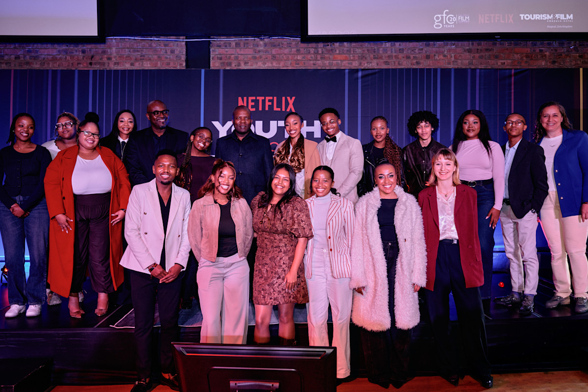 Netflix ScreenCraft Pathways first cohort at Youth Month event in Johannesburg