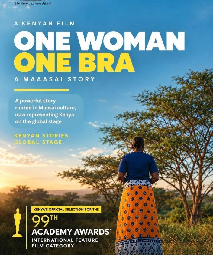 Poster for One Woman One Bra, Kenya’s official selection for the 99th Academy Awards International Feature Film category.